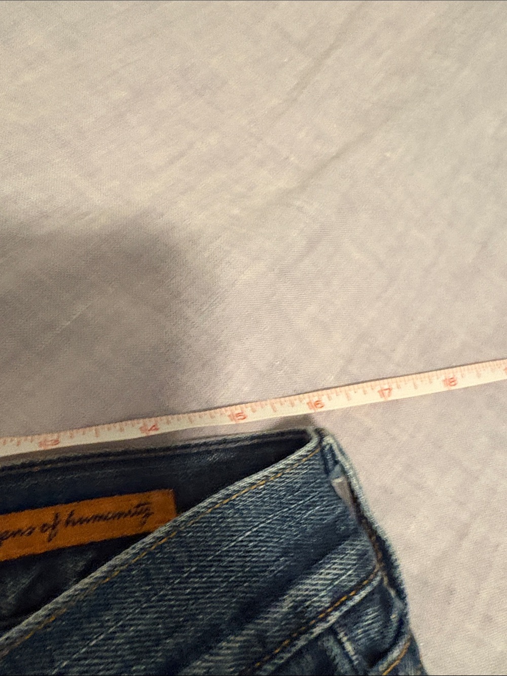 Citizens Of Humanity Kelly Medium Blue low waisted Bootcut Jeans - Picture 8 of 8
